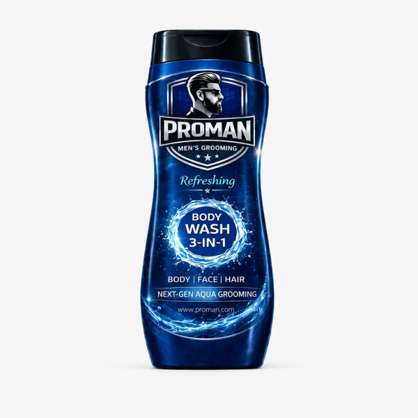 proman refreshing 3 in 1 body wash